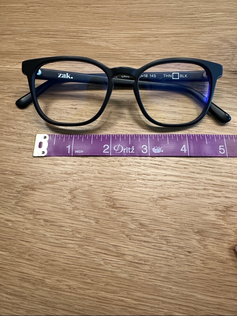 Zak. Black Women's Bluelight Fashion Eyeglasses